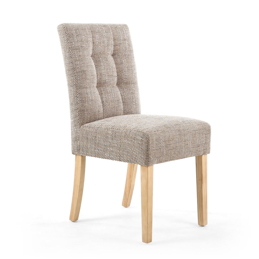 Moseley Tweed Oatmeal (Black / Natural / Walnut Legs)