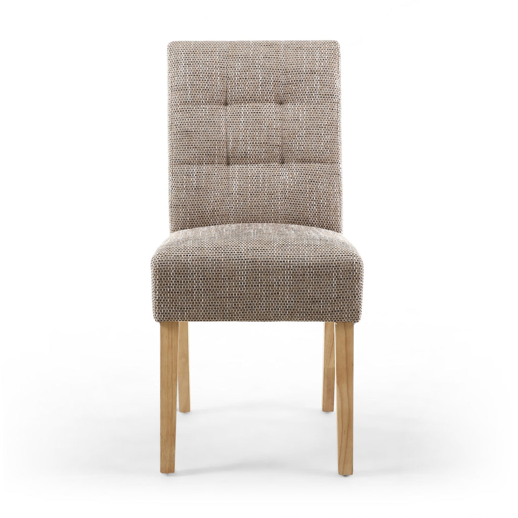 Moseley Tweed Oatmeal (Black / Natural / Walnut Legs)