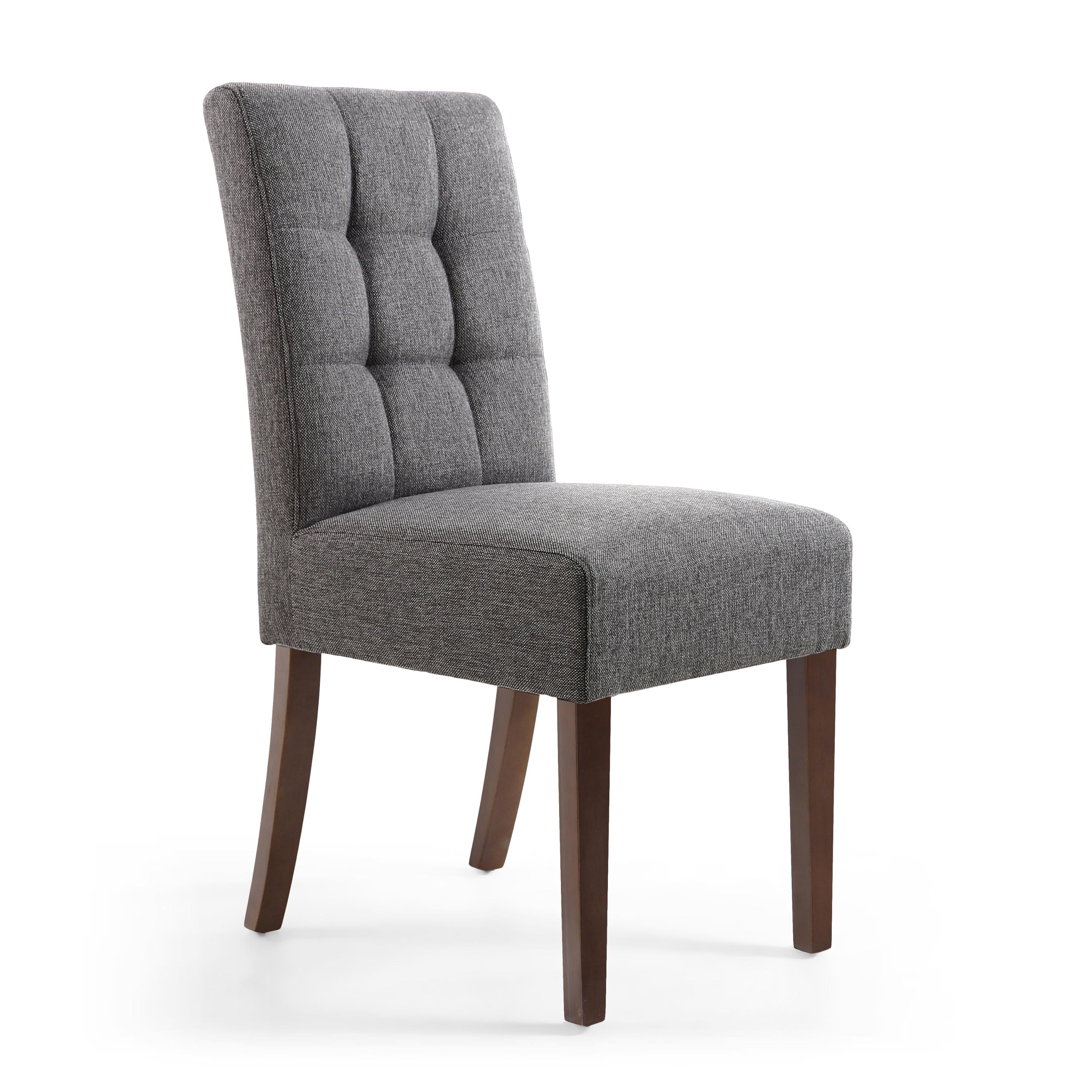 Moseley Linen Effect Silver Grey Chair (Light Grey)