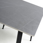 Monaco 1.6m Grey Dining Table