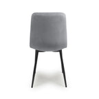 Vernon Brushed Velvet Blue Dining Chair