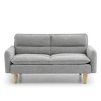 Cosy Rest Chenille Effect Natural 3 Seater Sofa