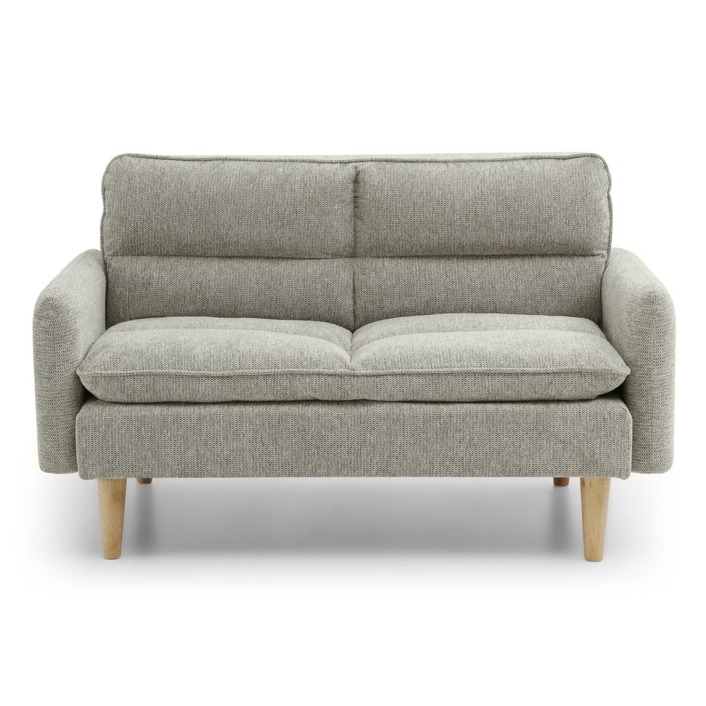 Cosy Rest Chenille Effect Natural 2 Seater Sofa