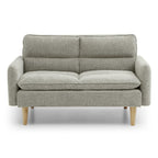 Cosy Rest Chenille Effect Natural 2 Seater Sofa