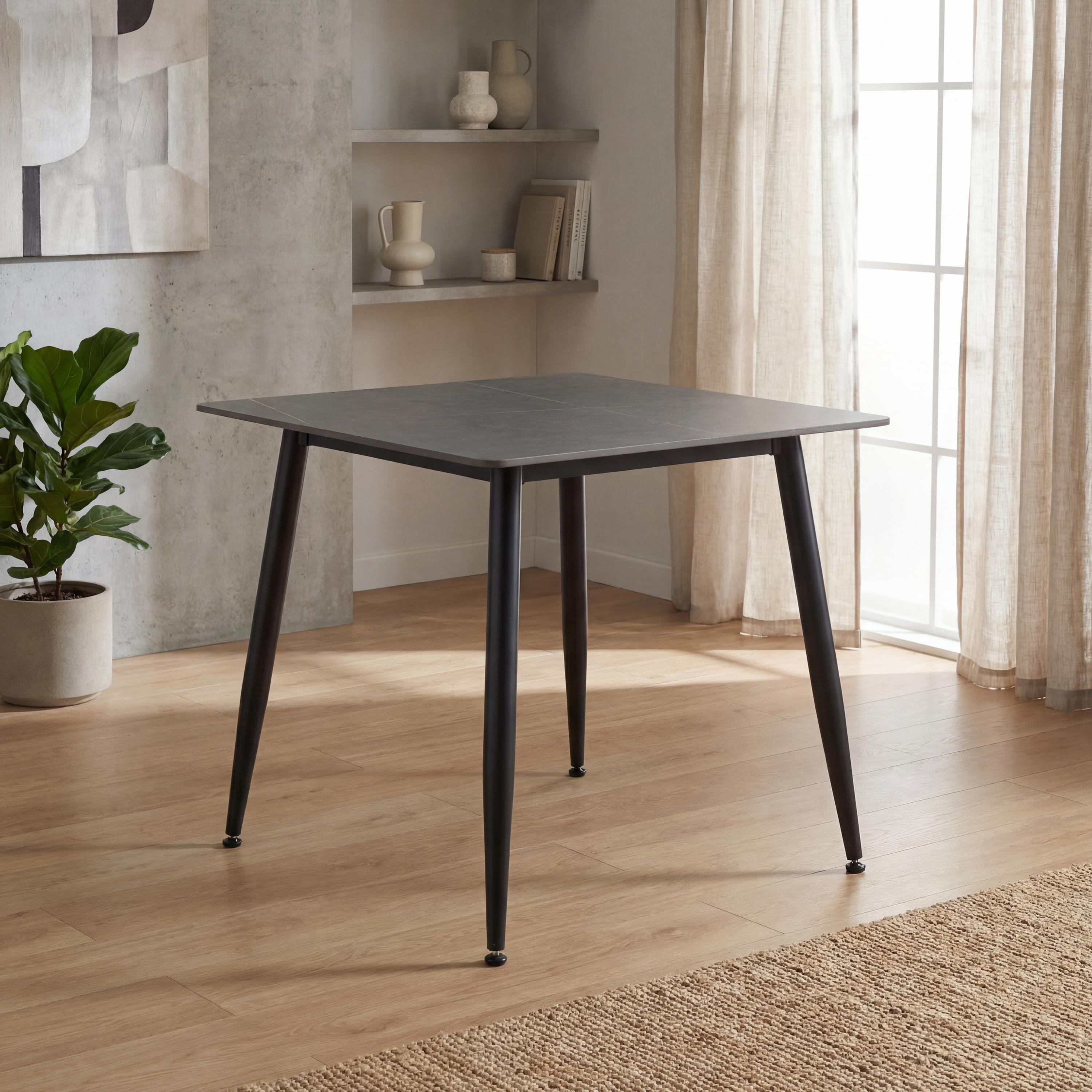 Monaco Square White Dining Table