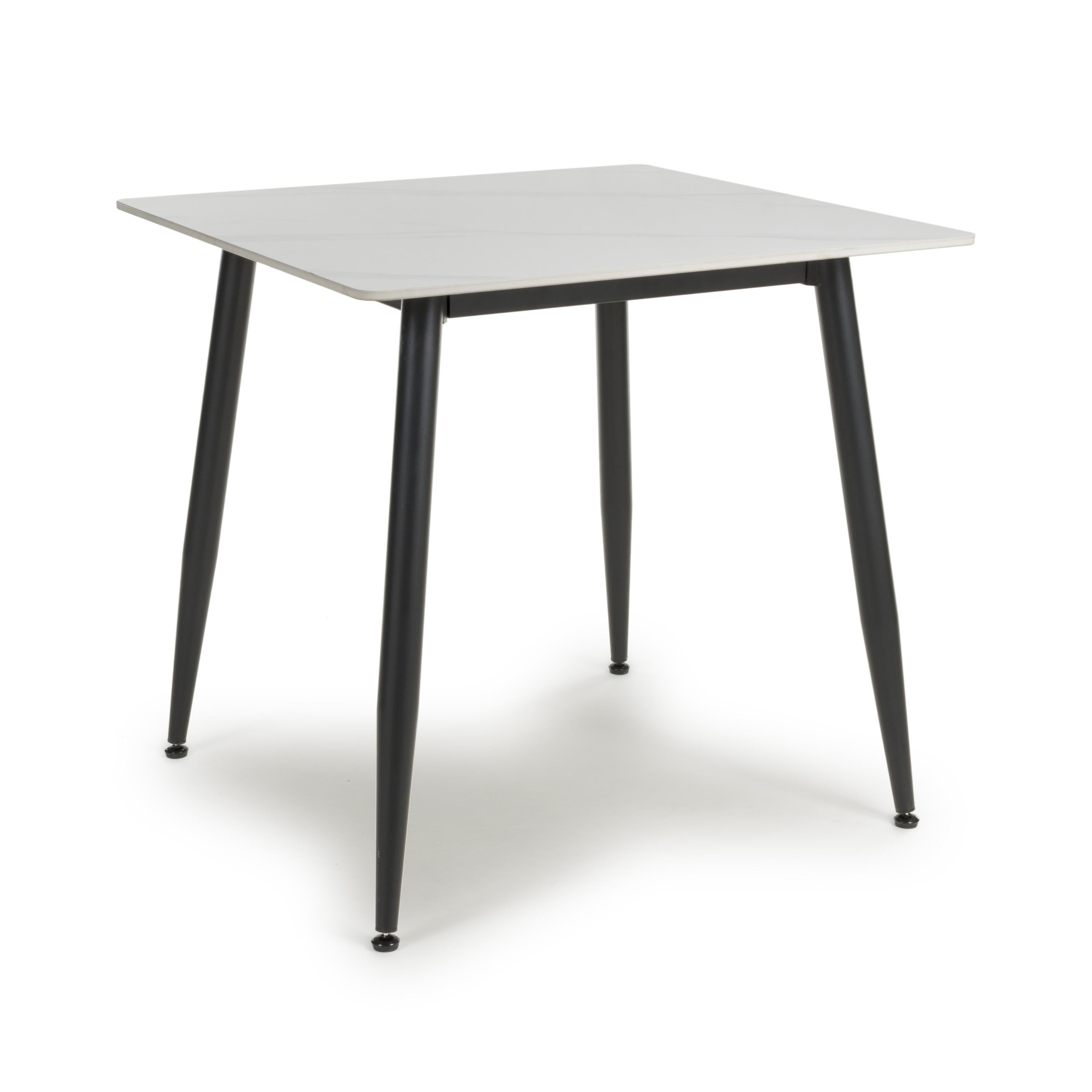 Monaco Square White Dining Table