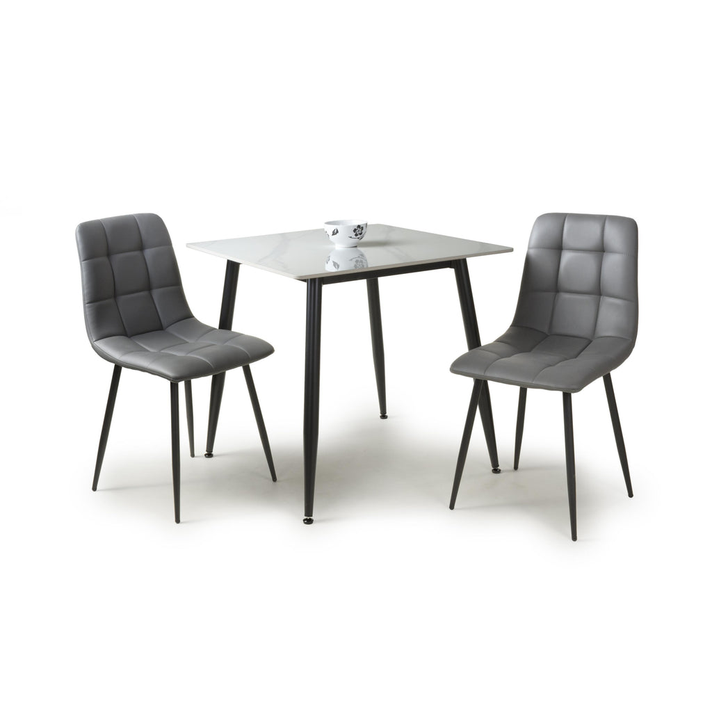 Monaco Square White Dining Table