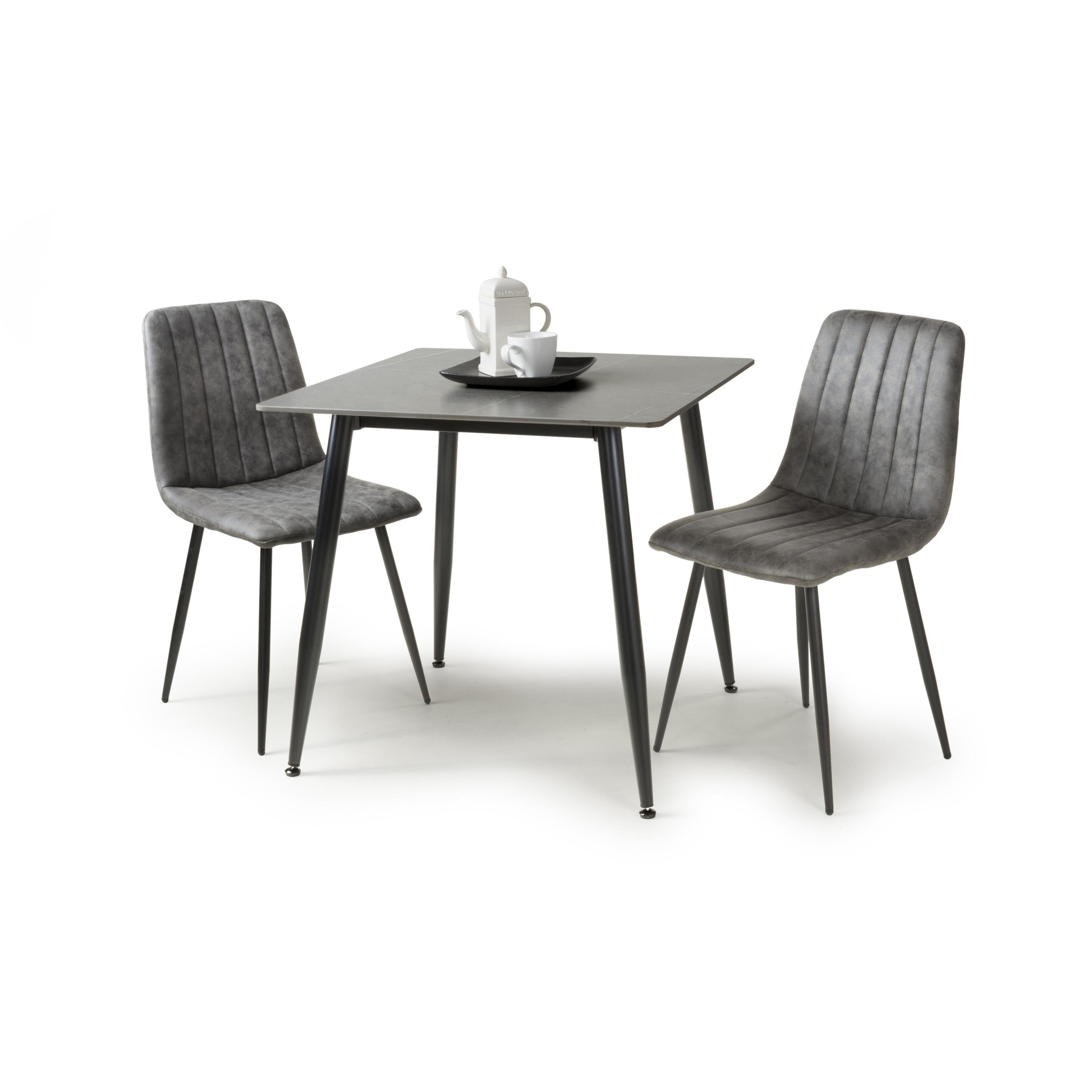 Monaco Square Grey Dining Table
