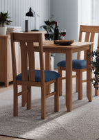 Arlyn Natural Oak Square Dining Table