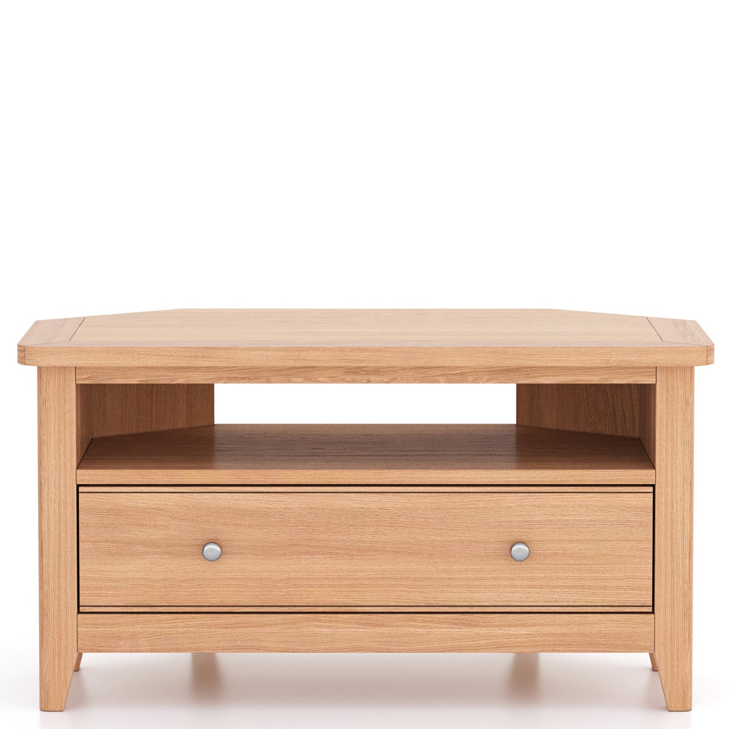 Arlyn Natural Oak Corner TV Cabinet