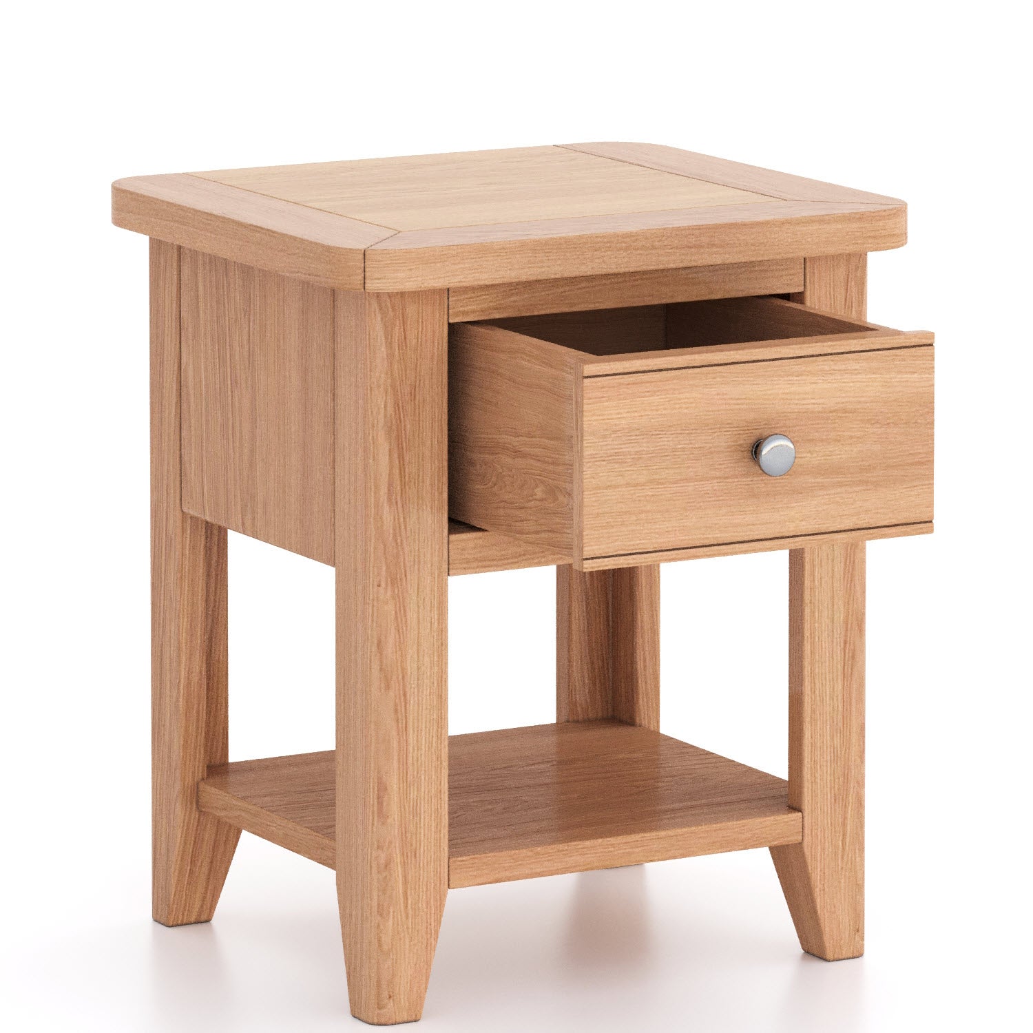 Arlyn Natural Oak Lamp Table