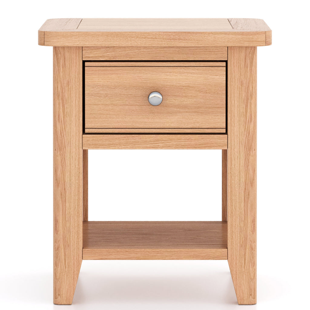 Arlyn Natural Oak Lamp Table