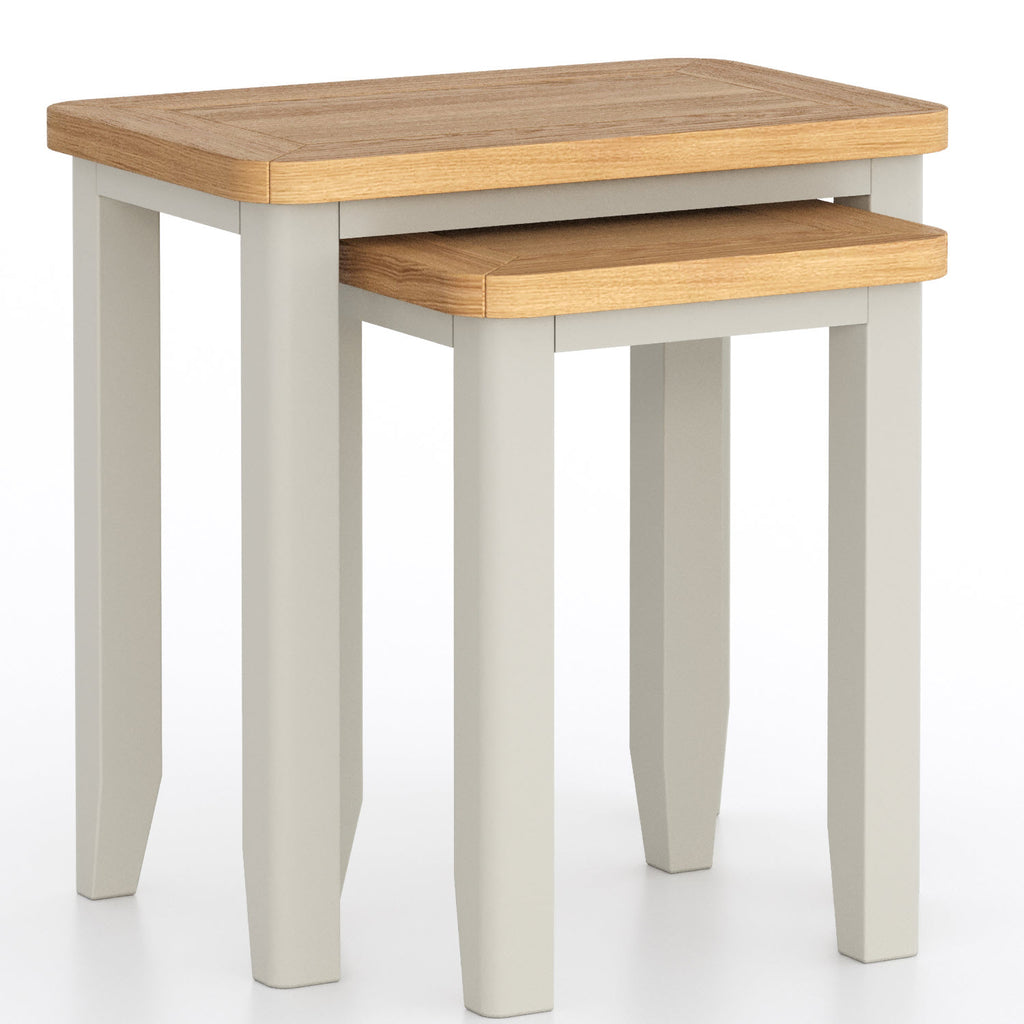 Arlyn Painted Nest of 2 Tables
