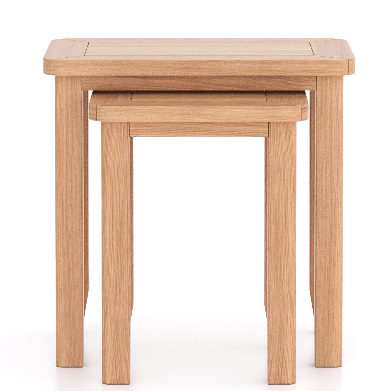 Arlyn Natural Oak Nest of 2 Tables
