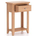 Arlyn Natural Oak Telephone Table