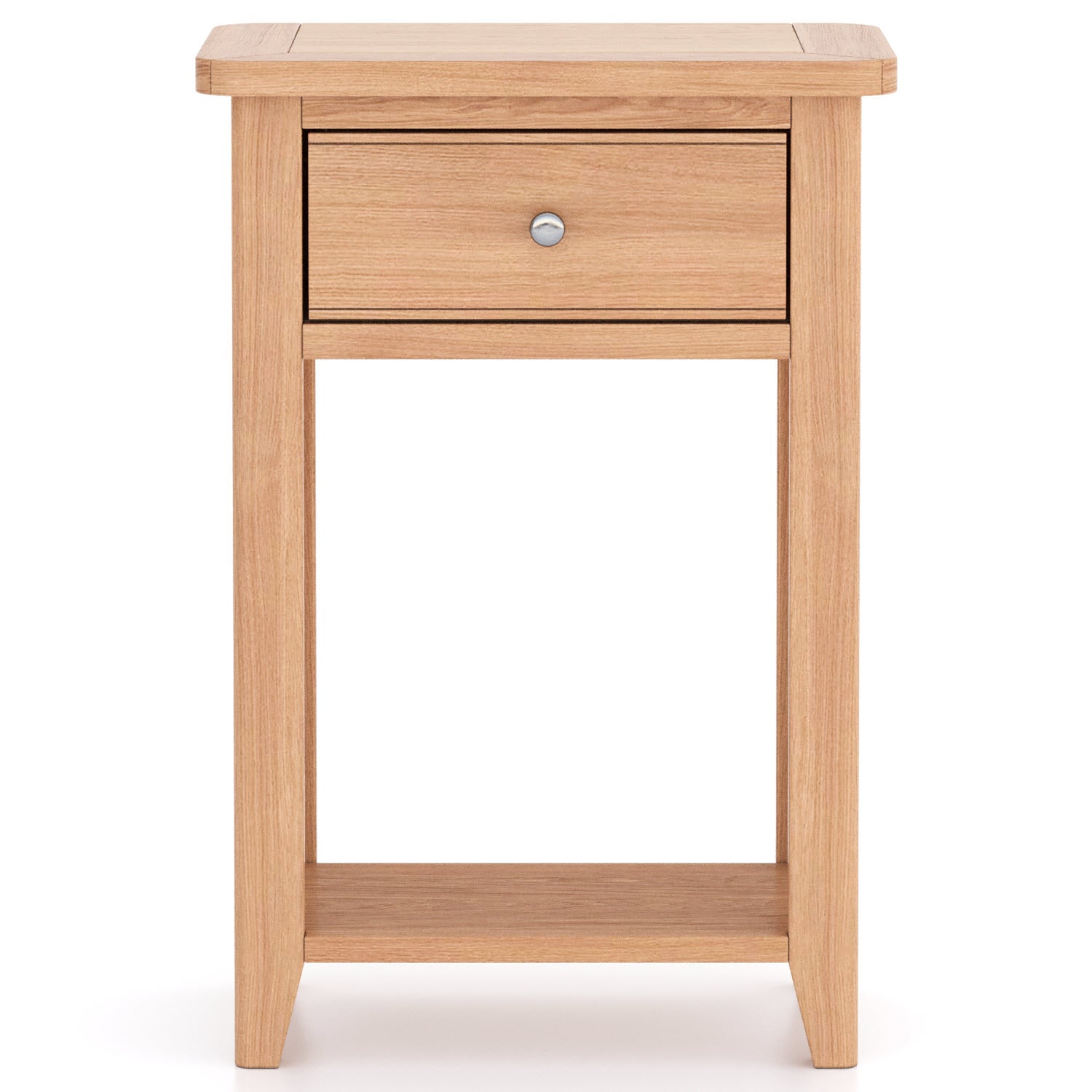 Arlyn Natural Oak Telephone Table
