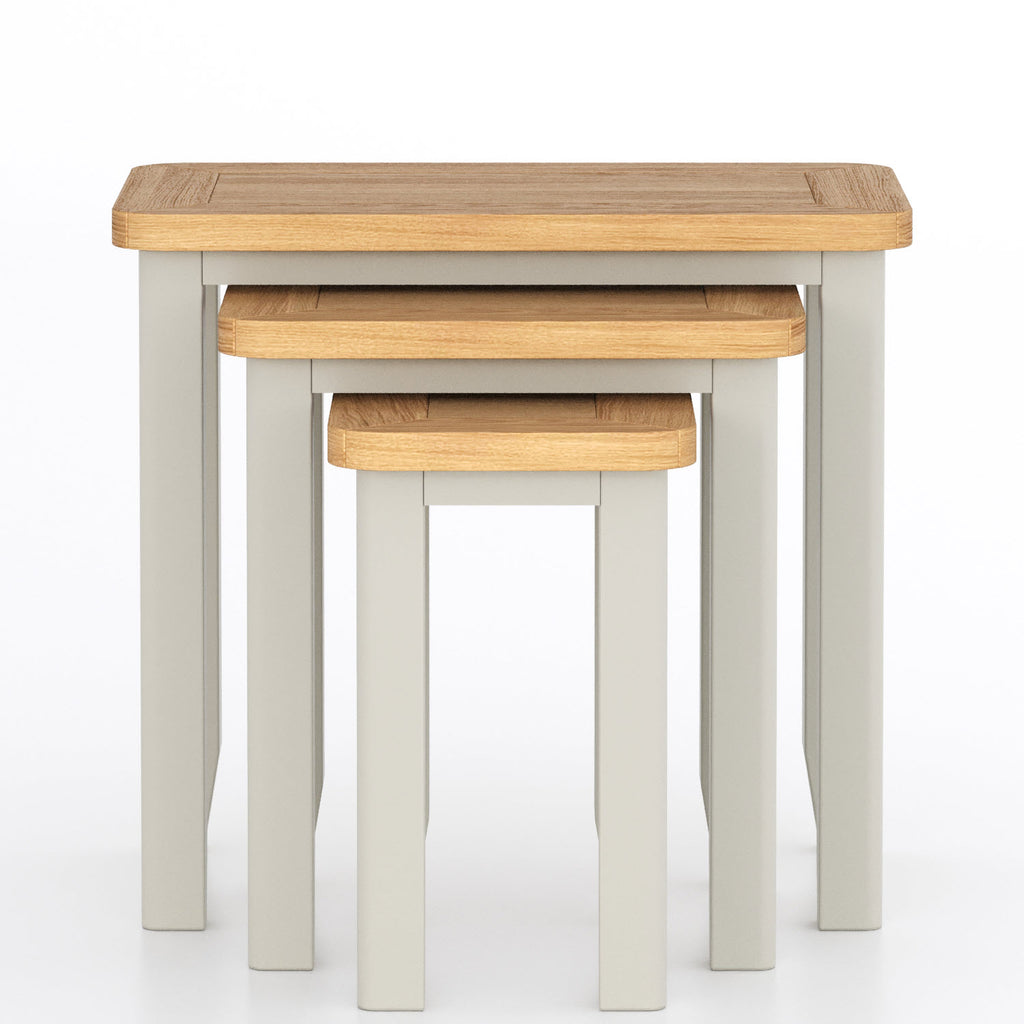 Arlyn Painted Nest of 2 Tables