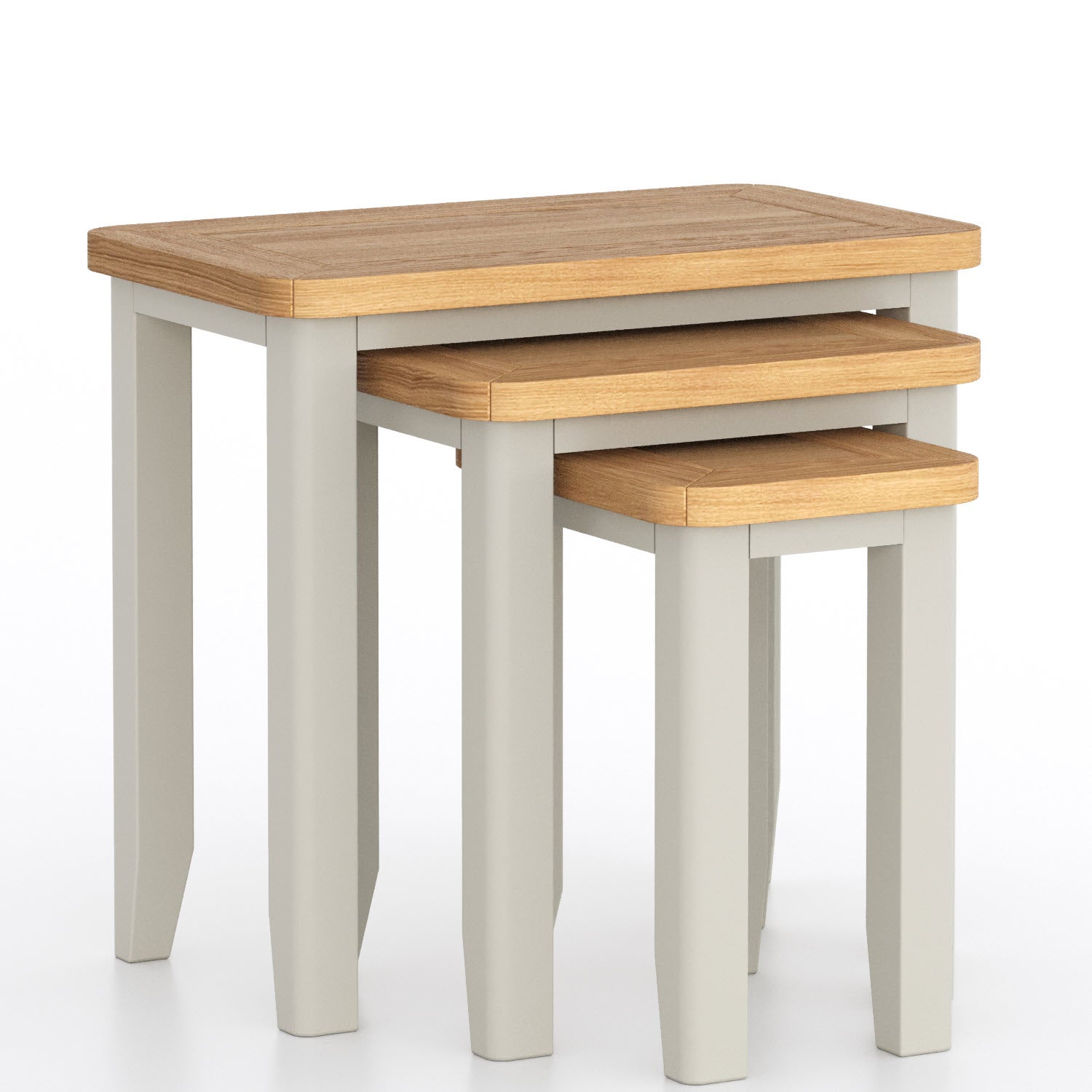 Arlyn Painted Nest of 2 Tables