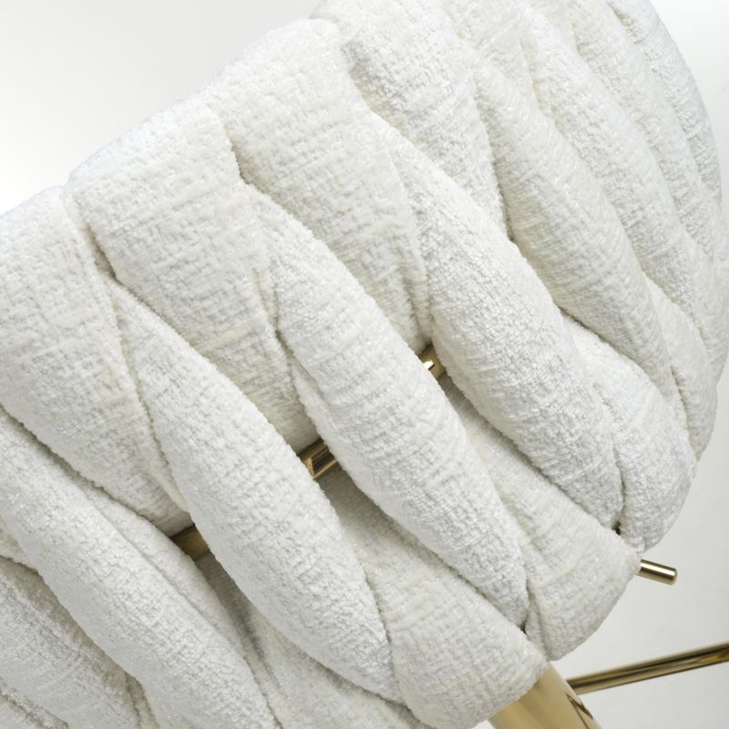Bellaire Textured Effect Cream Bar Stool