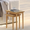Saxby Oak Nest of 2 Tables