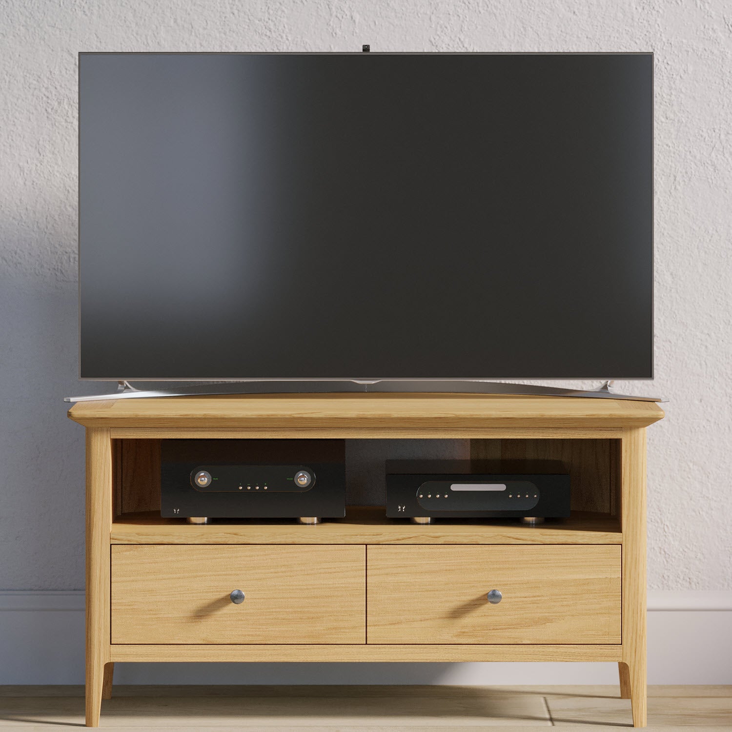 Saxby Oak Corner TV Unit