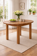 Torino Round Extendable Dining Table 110cm