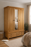 Torino Large Wardrobe (3 Doors 2 Drawers)