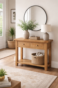Torino Console Table (2 Drawers)