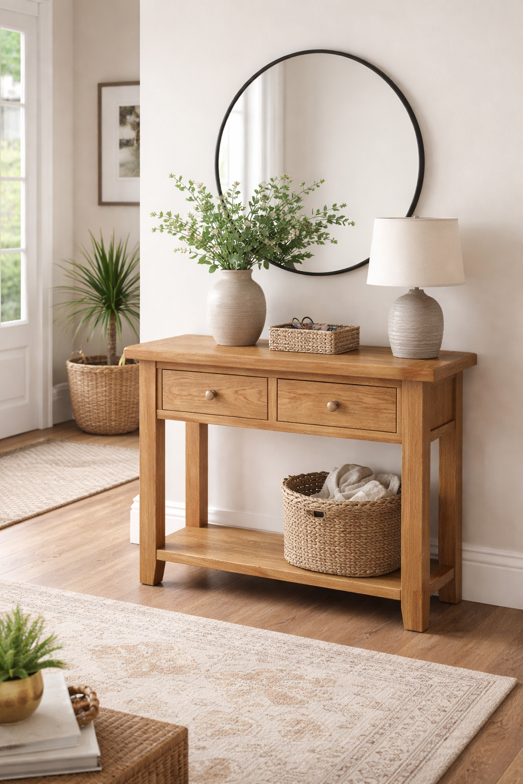 Torino Console Table (2 Drawers)