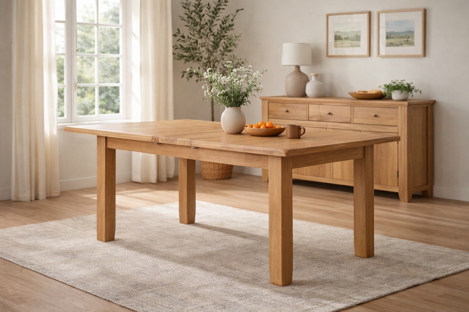 Torino Extendable Dining Table (2 sizes available)