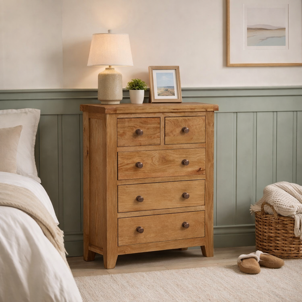 Torino Chest of Drawers (2 over 3)