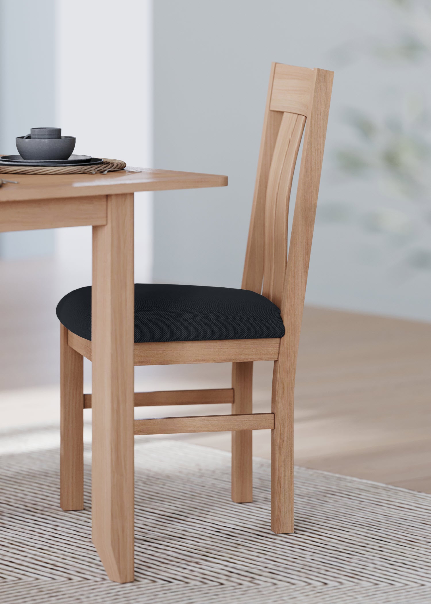 Arlyn Natural Oak Dining Chair