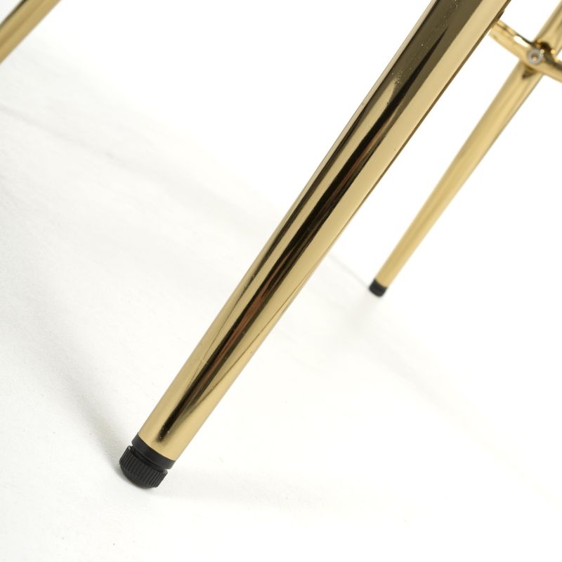 Volero Textured Effect Cream Bar Stool