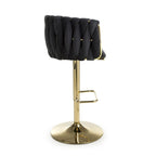 Bellaire Textured Effect Cream Bar Stool