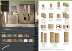 Modena 2 Drawer Bedside