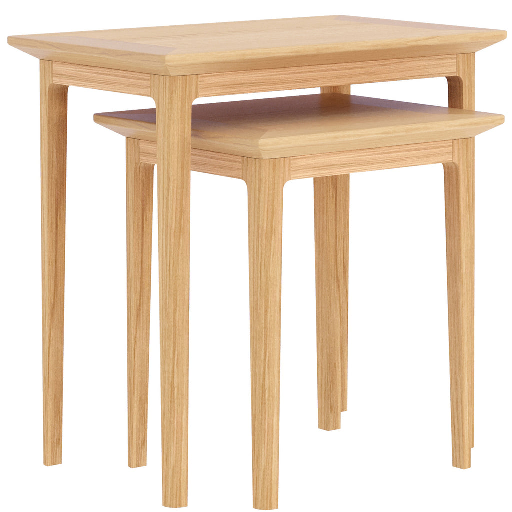 Saxby Oak Nest of 2 Tables