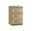 Modena 3 Drawer Bedside