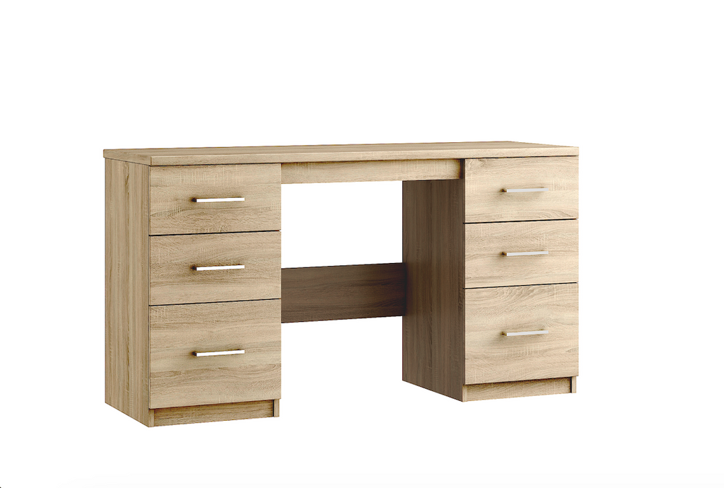 Modena Double Pedestal Dressing Table