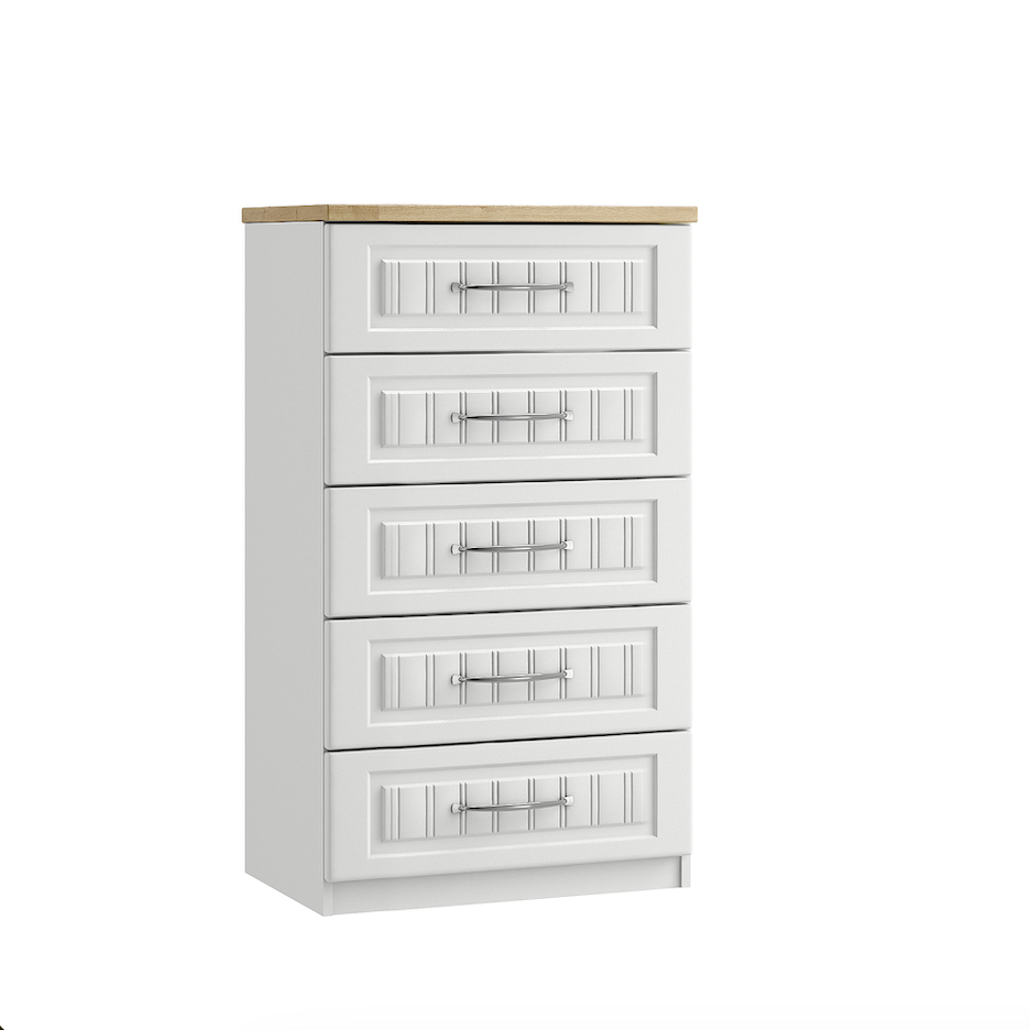Portofino 5 Drawer Narrow Chest