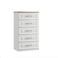 Portofino 5 Drawer Narrow Chest
