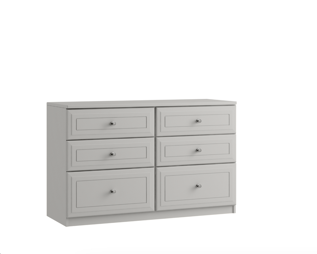 Ravello 6 Drawer Twin Chest (2 Deep Drawers)