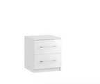 Roma 2 Drawer Bedside