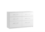 Roma 6 Drawer Twin Chest (2 Deep Drawers)