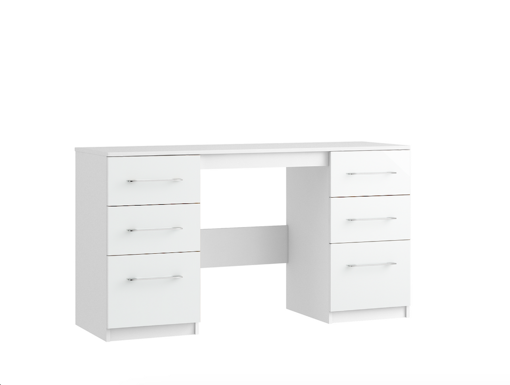 Roma Double Pedestal Dressing Table