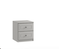 Ravello 2 Drawer Bedside