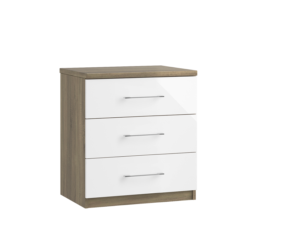 Catania 3 Drawer Midi Chest