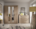 Modena 2 Drawer Bedside