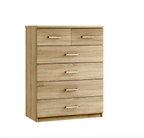 Modena 6 Drawer Twin Chest (2 Deep Drawers)