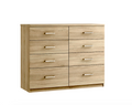 Modena 8 Drawer Twin Chest