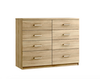 Modena 8 Drawer Twin Chest